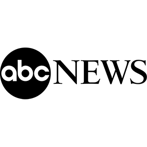 Abc news logo on a green background.